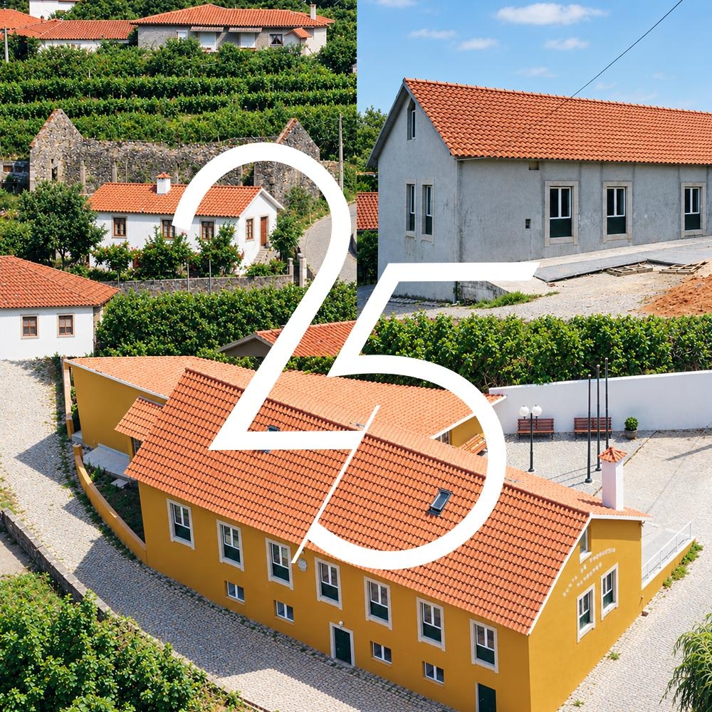 25 ANOS DA REQUALIFICAÇÃO DO EDIFÍCIO DA JUNTA DE FREGUESIA DE MANSORES